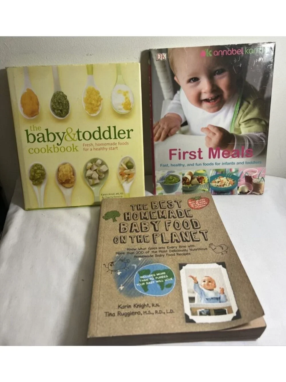 3 Baby Food Cookbooks First Meals Baby &Toddler Homemade Baby Food on The Planet
